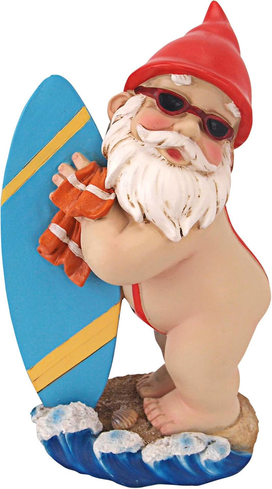 the Shredder Surfer Dude Gnome Statue, Twin